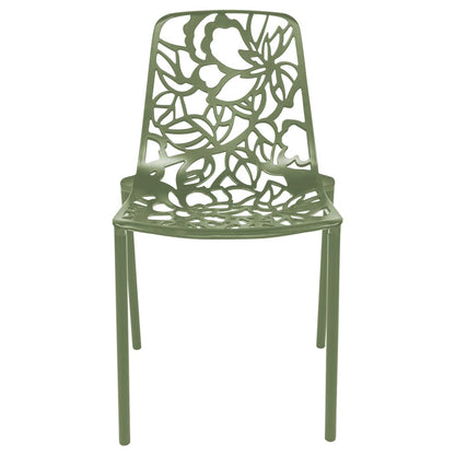 Modern Devon Aluminum Chair, Set of 2