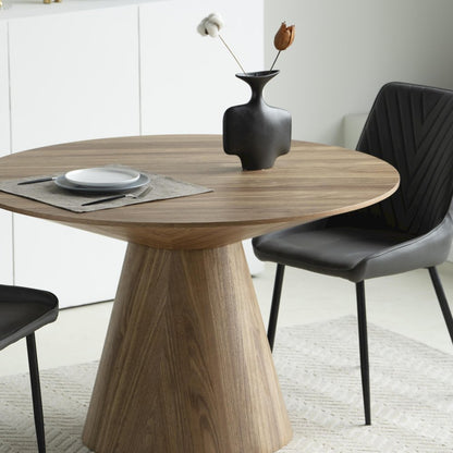 Fynix Collection Modern Dining Table In Natural Wood