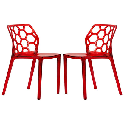 Modern Dynamic Dining Chair, Set of 2