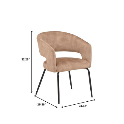 7-Piece Dining Set with Rectangular Sintered Stone Dining Table