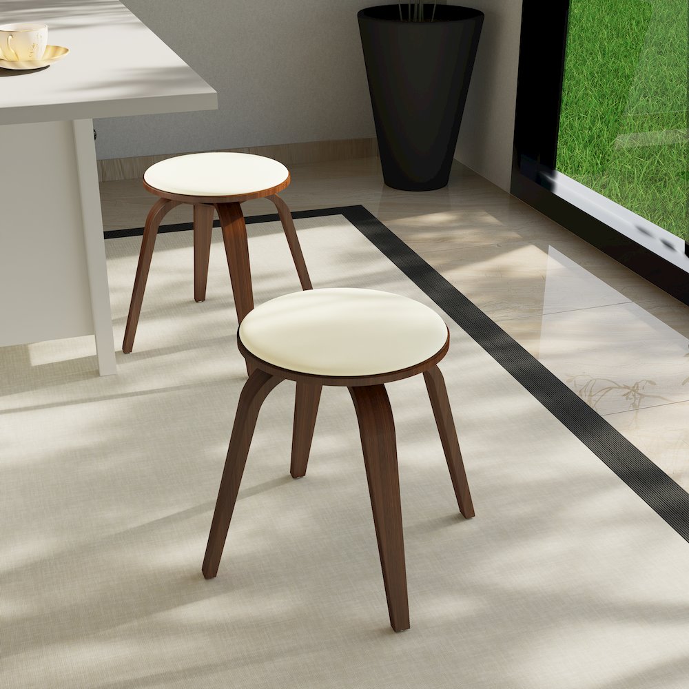 Modern Wooden Dining Stool