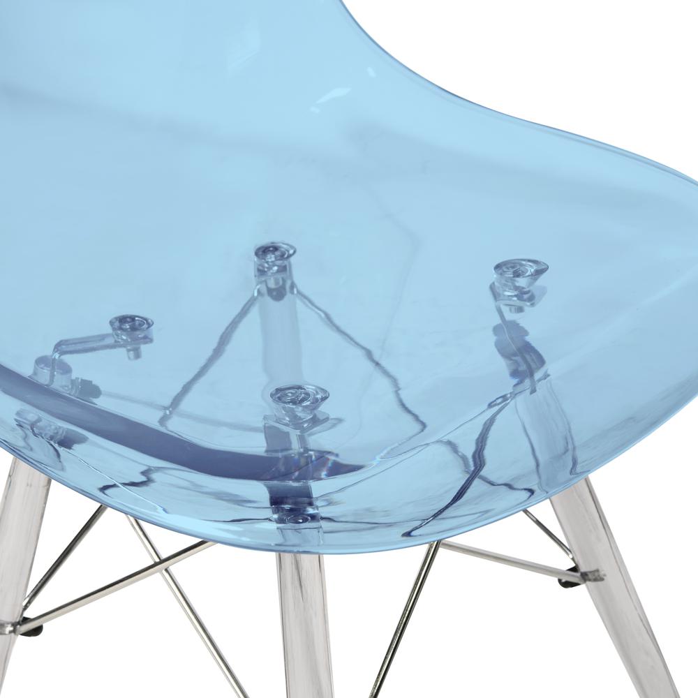 Dover Molded Side Chair with Acrylic Base