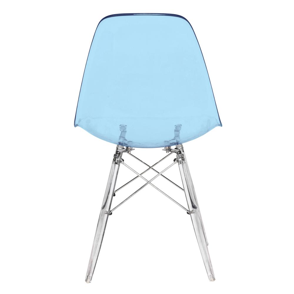 Dover Molded Side Chair with Acrylic Base