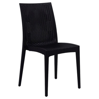 Weave Mace Indoor/Outdoor Dining Chair (Armless)