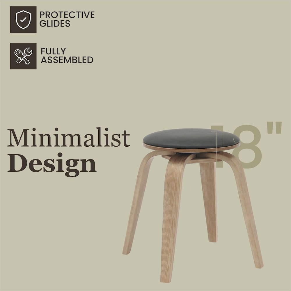 Modern Wooden Dining Stool