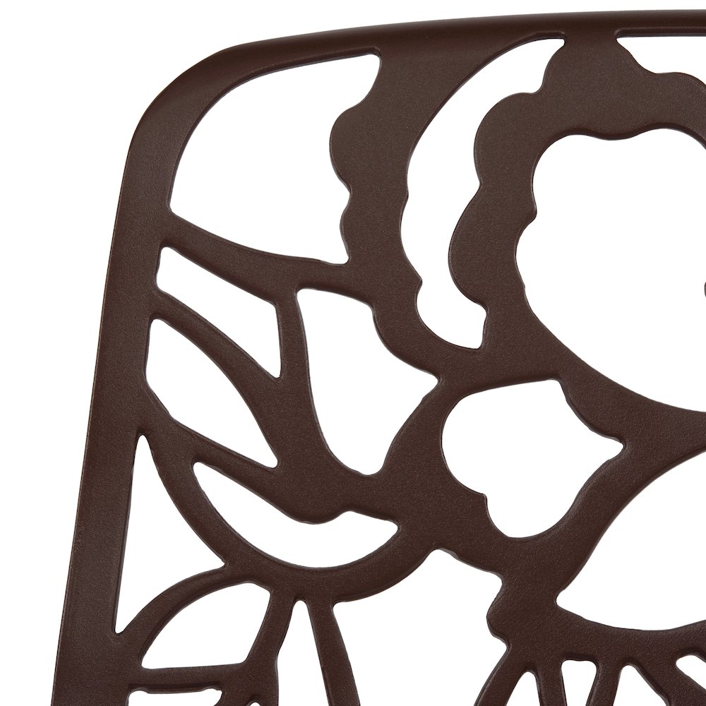 Modern Devon Aluminum Chair, Set of 2