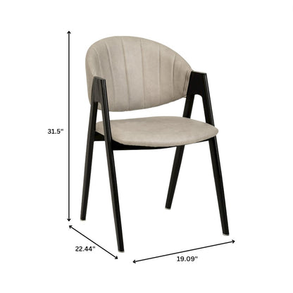 Savor Collection Modern Dining Chair in Toupe