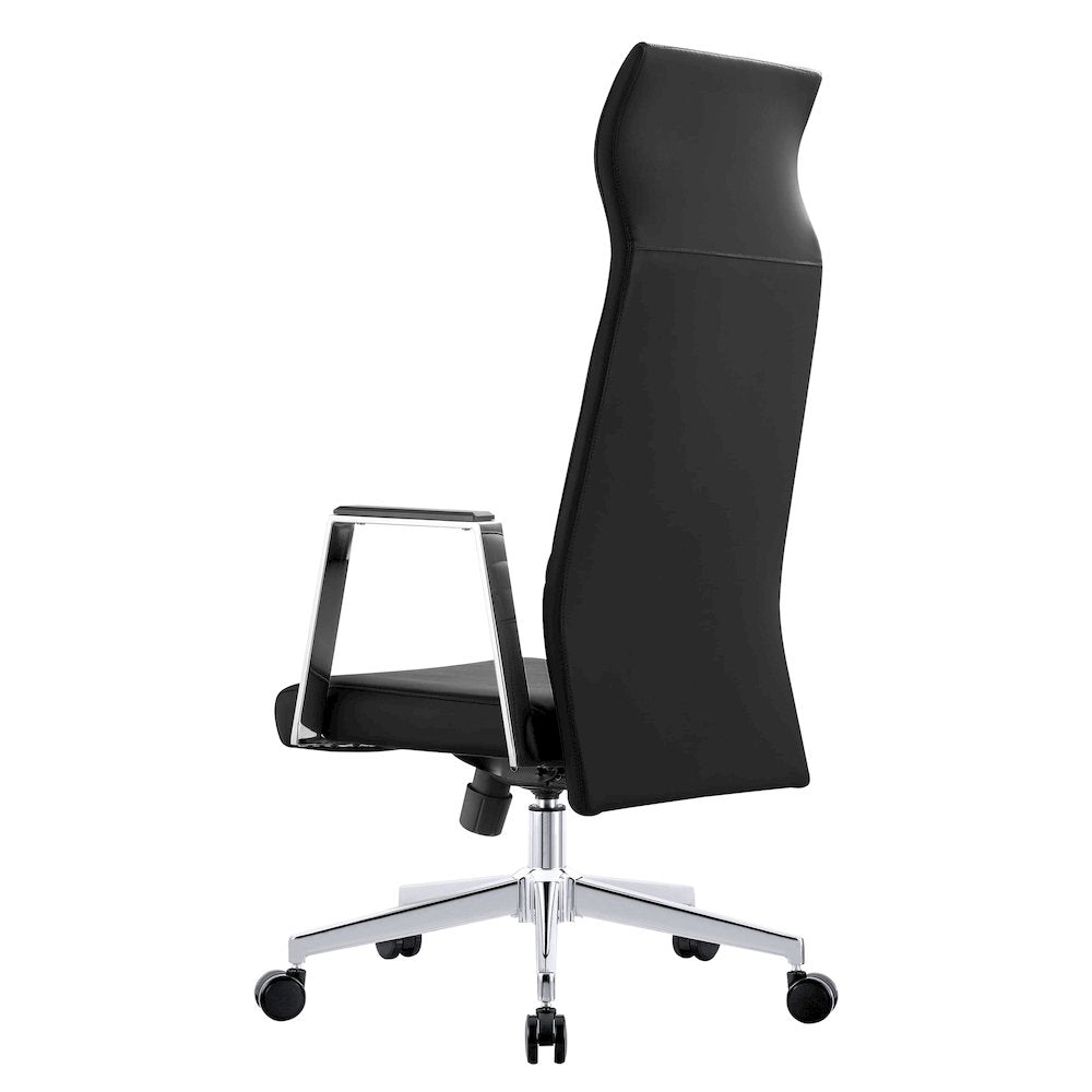 Aleen High-Back Office Chair in Black