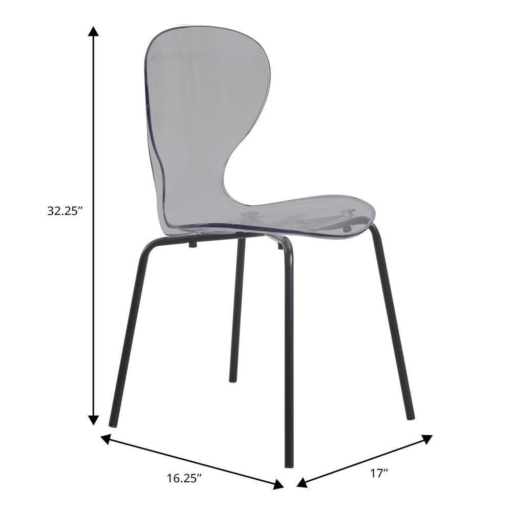 5-Piece Dining Set Round Black MDF Dining Table