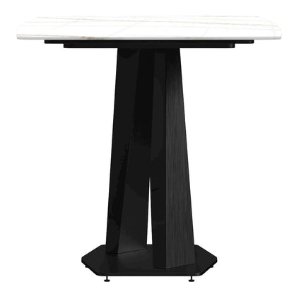 7-Piece Dining Set with Rectangular Sintered Stone Dining Table