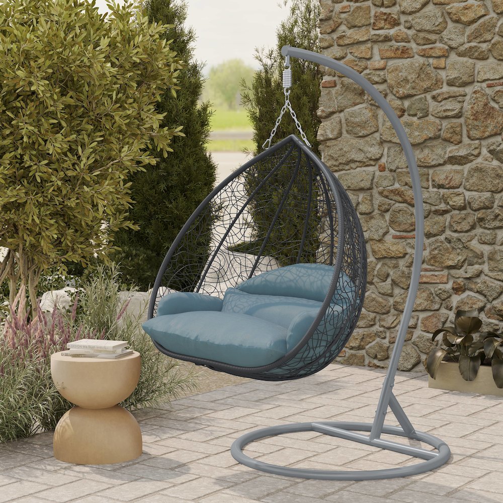 Recluse Collection Modern Outdoor Swing Chair