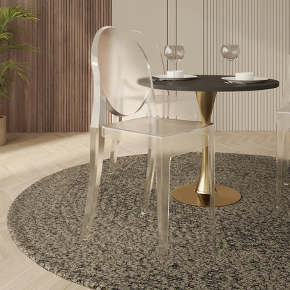 Marion Transparent Acrylic Modern Chair