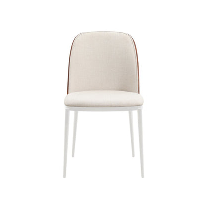 Tule Mid-Century Modern Fabric Dining Side Chair