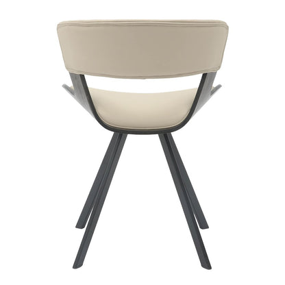 Wooden Dining Chair in Light Taupe