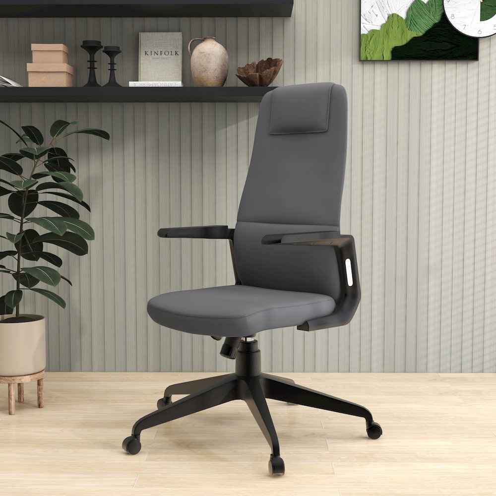 Nexa Collection Modern Office Chair In Grey