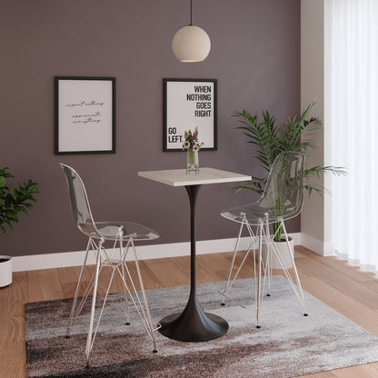 Verve Collection 24 Square Top Bar Height Table