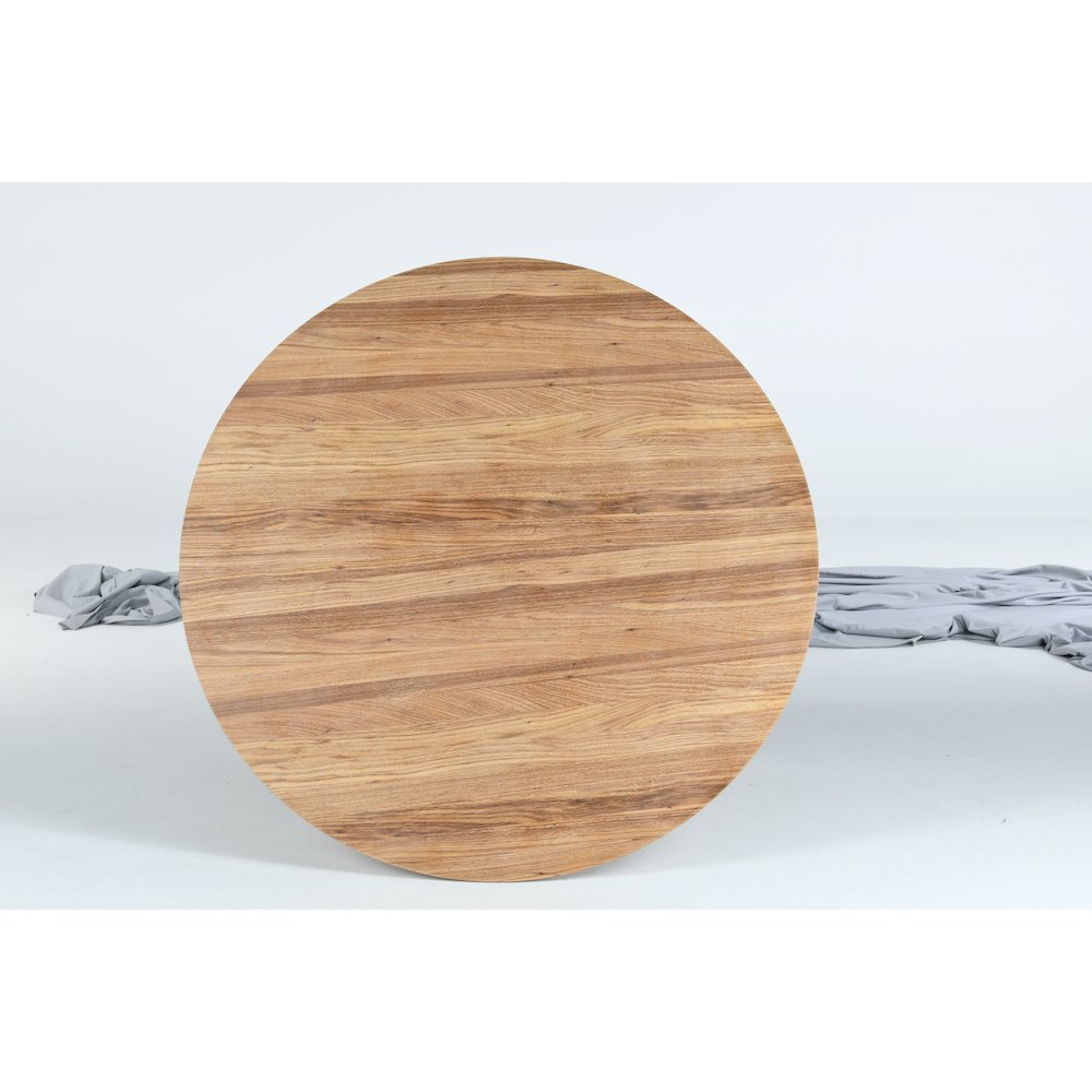 Fynix Collection Modern Dining Table In Natural Wood