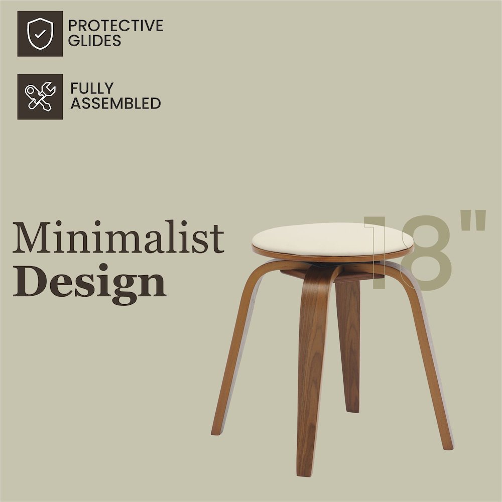 Modern Wooden Dining Stool