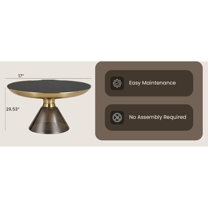 Hyalus Collection Glass Coffee table in Smoke