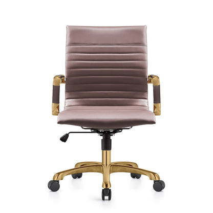 Harris Office Chair With Gold Frame