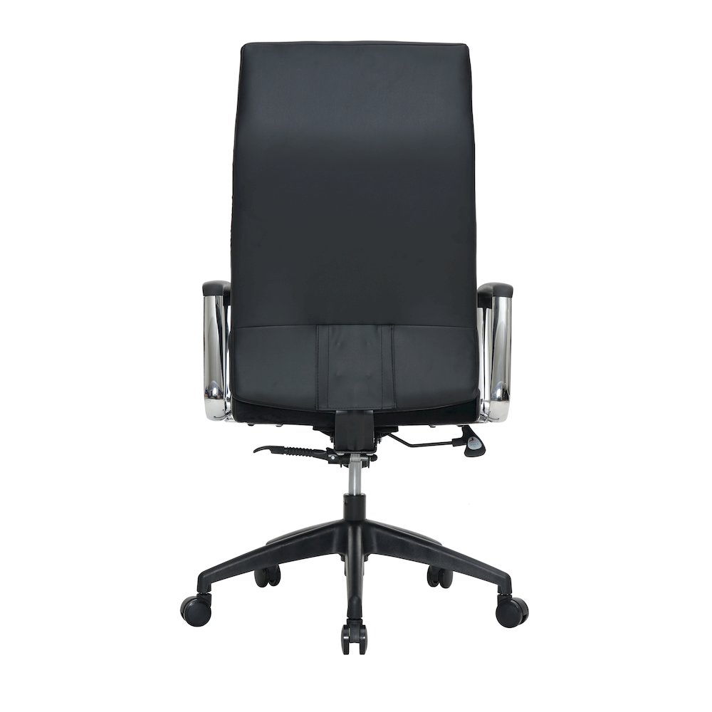 Hilton Modern High-Back Leather Office Chair