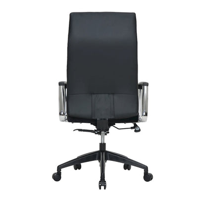 Hilton Modern High-Back Leather Office Chair