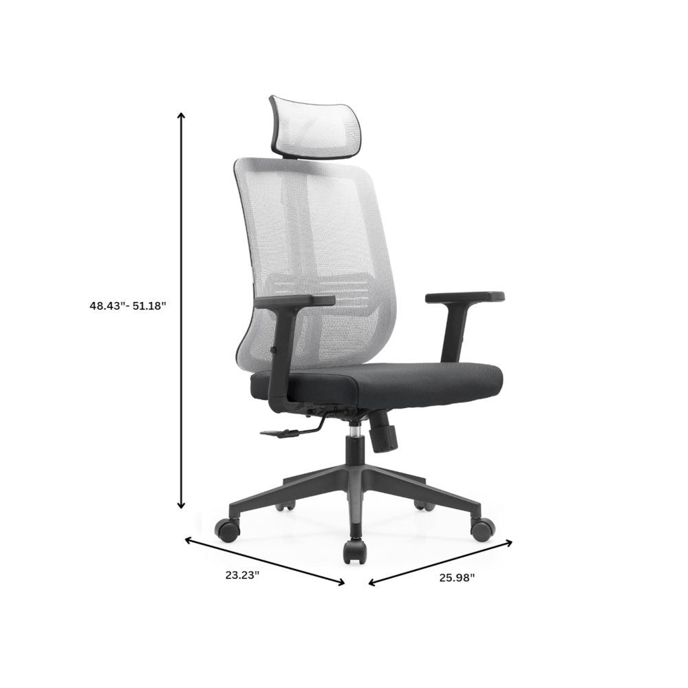 Office Nift Series Office Task Chair In White