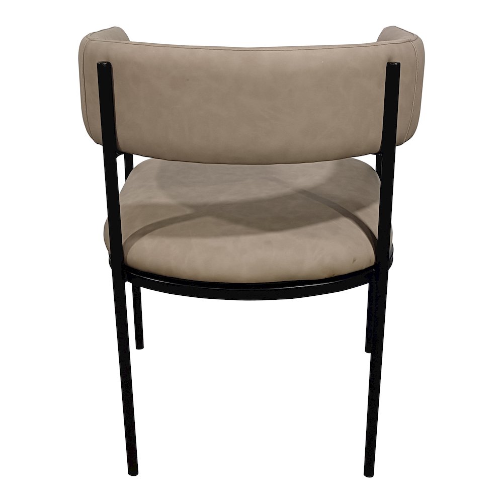Cyril Collection Modern Chair in Taupe