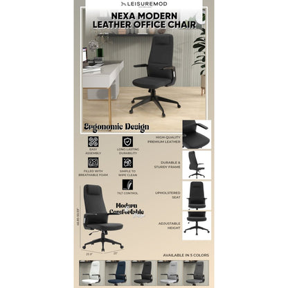 Nexa Collection Modern Office Chair In Black