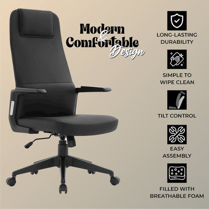 Nexa Collection Modern Office Chair In Black