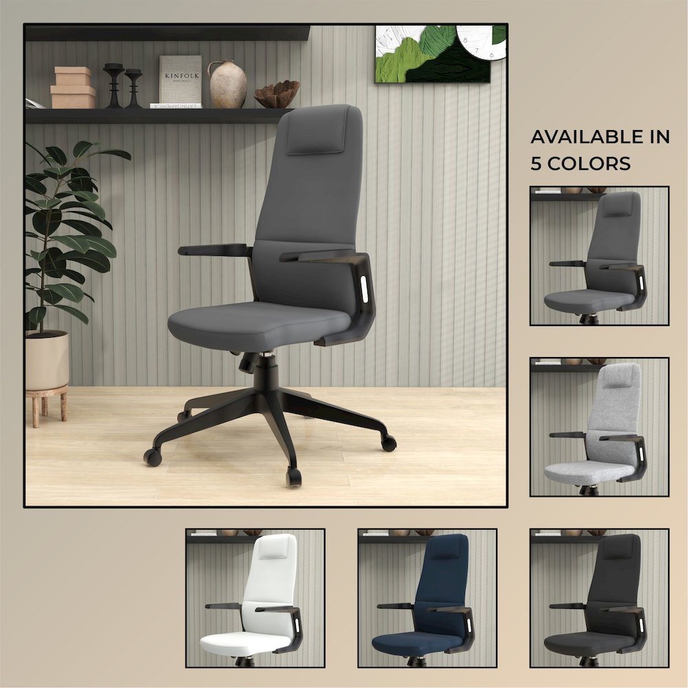 Nexa Collection Modern Office Chair In Grey