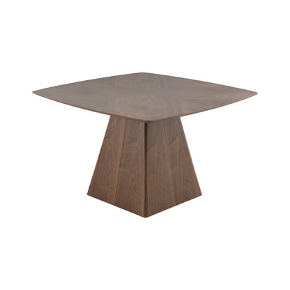 Zephry Collection Modern Dining Wooden Square Dining Table in Natural Wood