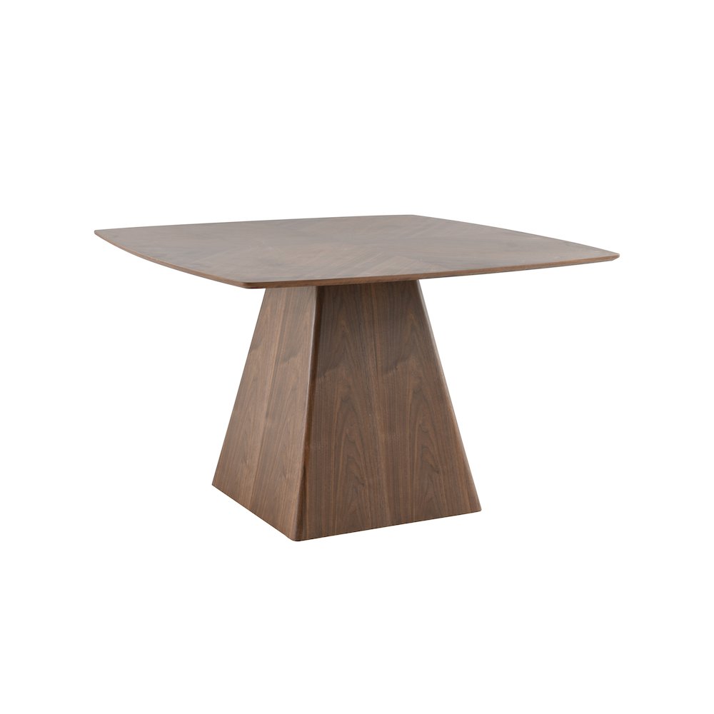 Zephry Collection Modern Dining Wooden Square Dining Table in Natural Wood