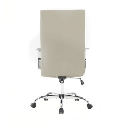 Sonora Modern High-Back Leather Office Chair