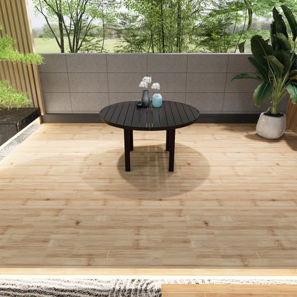 Chelsea 48″ Round Outdoor Aluminum Dining Table for Patio