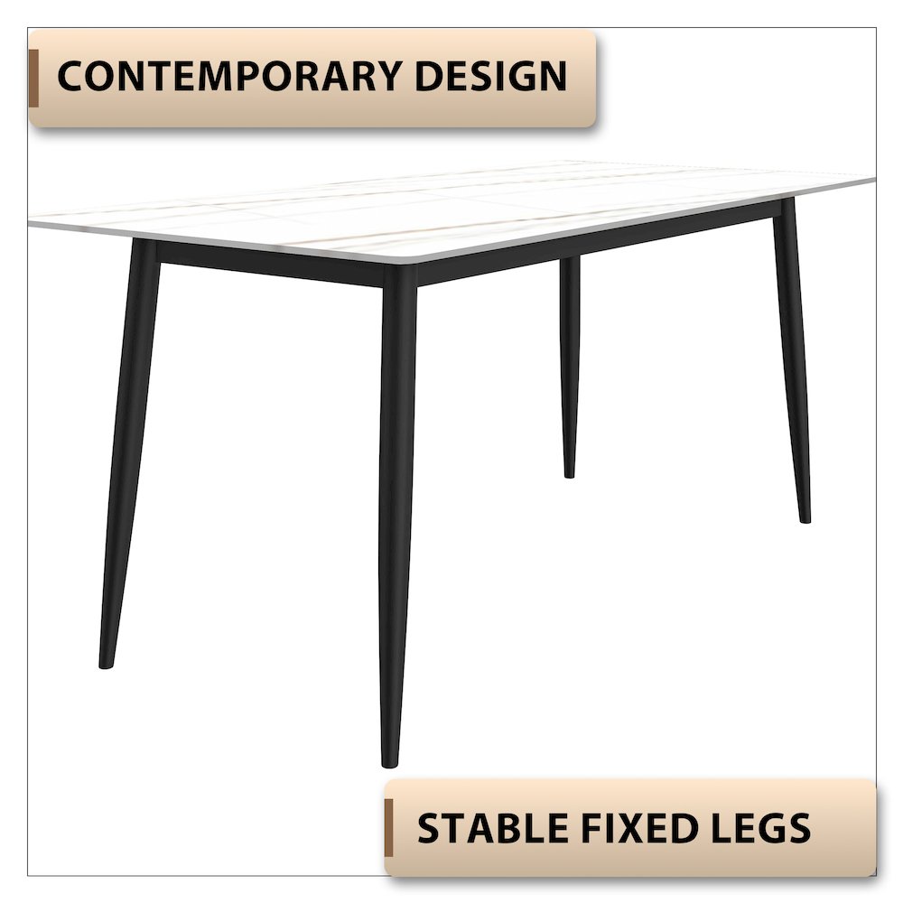 Zayle Series Modern Dining Table