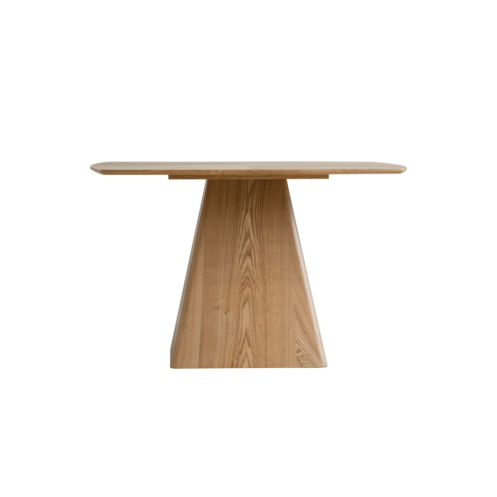 Zephry Collection Modern Dining Wooden Square Dining Table in Natural Wood
