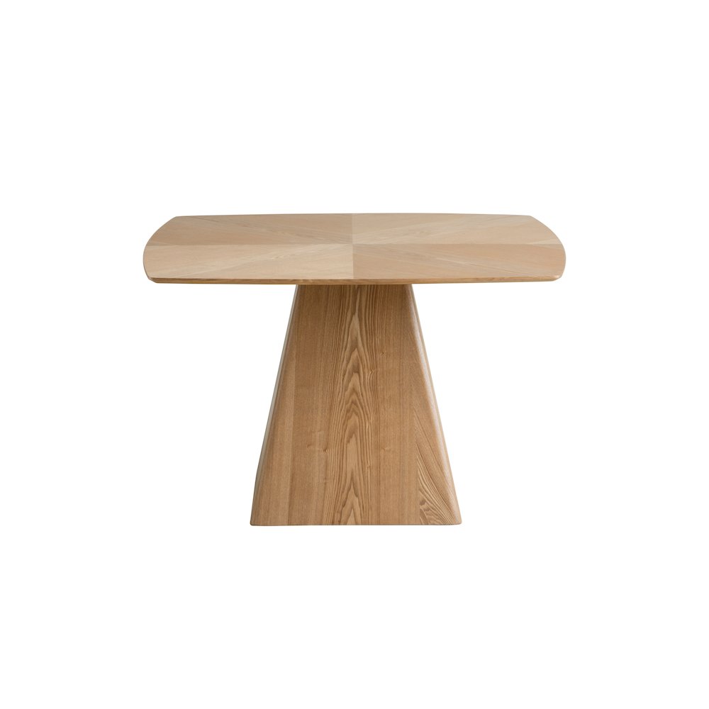 Zephry Collection Modern Dining Wooden Square Dining Table in Natural Wood