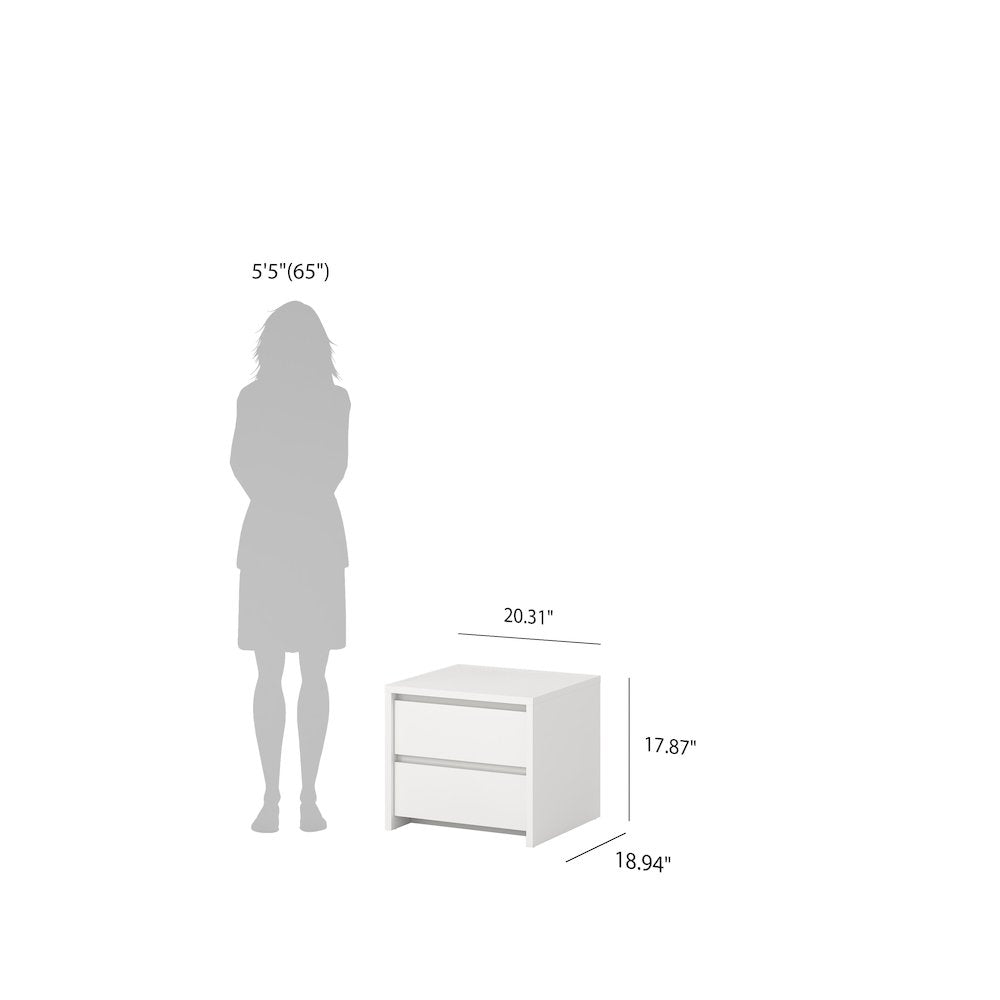 Next 4-Piece Bedroom Set, White