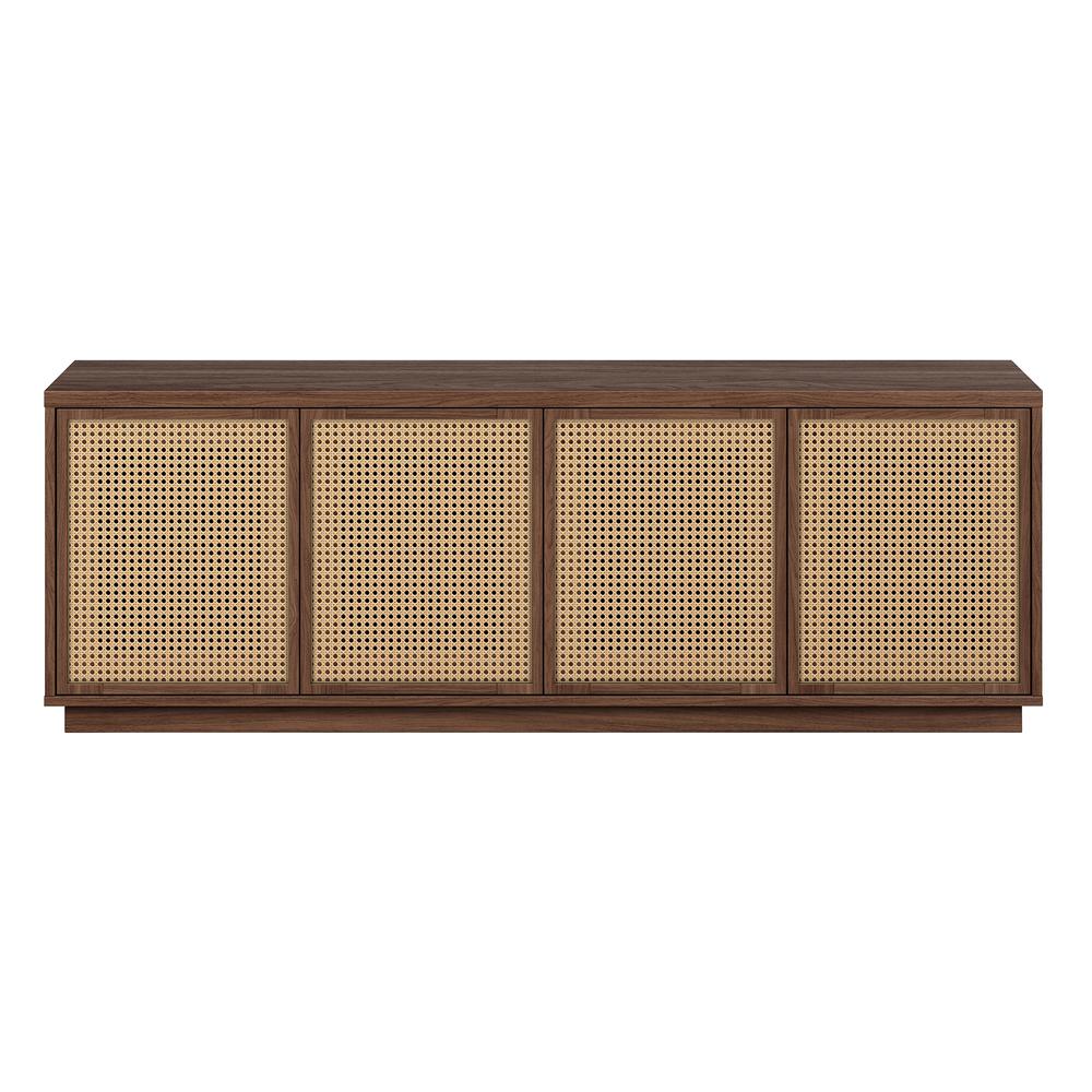 Pryce Rectangular TV Stand for TV's up to 78" in Satin Walnut