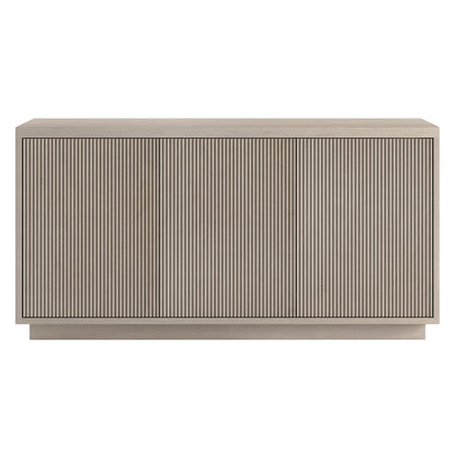 Hanson Rectangular TV Stand for TV's up to 50" in Alder White