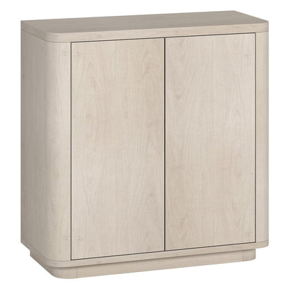 Plympton 32" Wide Rectangular Accent Cabinet in Alder White