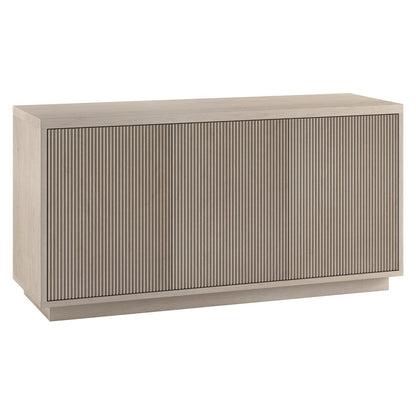 Hanson Rectangular TV Stand for TV's up to 50" in Alder White
