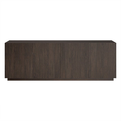 Halifax Rectangular TV Stand for TV's up to 75" in Alder Brown