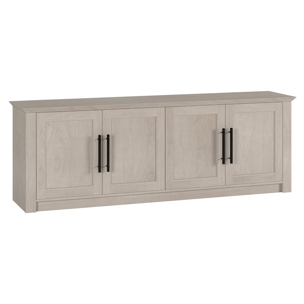 Thornwell Rectangular TV Stand for TV's up to 78" in Alder White
