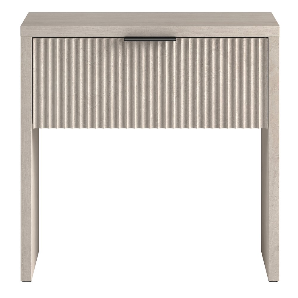 Kenslow 24" Wide Rectangular Nightstand in Alder White
