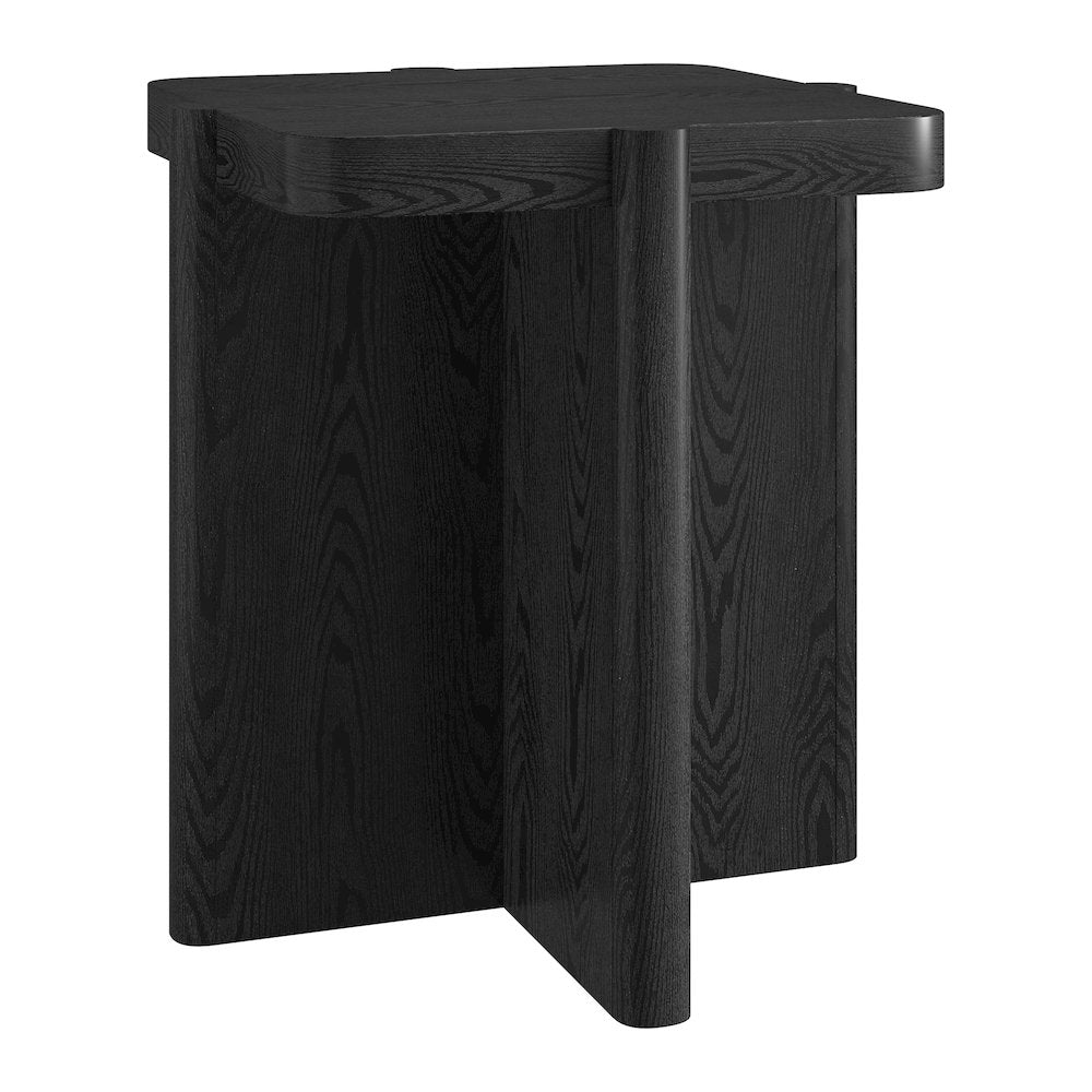 Henn&Hart 20" Modern Wooden Square End Table, Side Table , Nightstand with