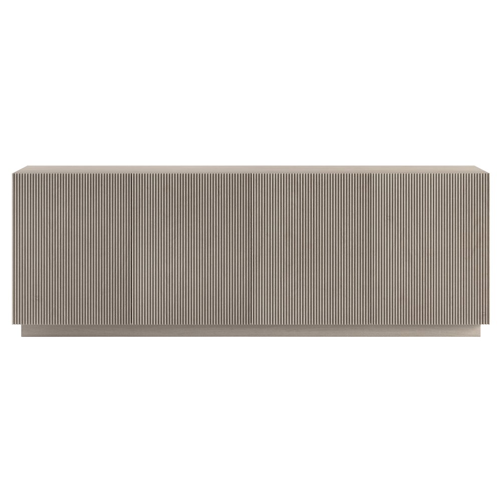 Halifax Rectangular TV Stand for TV's up to 75" in Alder White