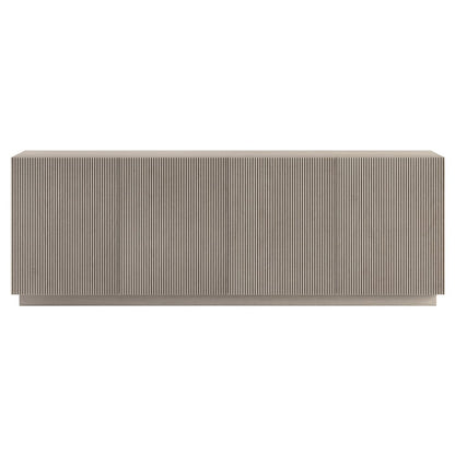 Halifax Rectangular TV Stand for TV's up to 75" in Alder White