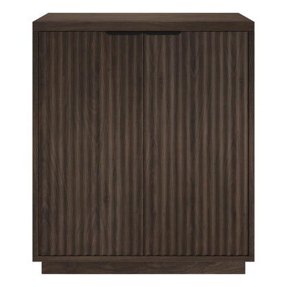 Mansfield 28" Wide Rectangular Accent Cabinet in Alder Brown